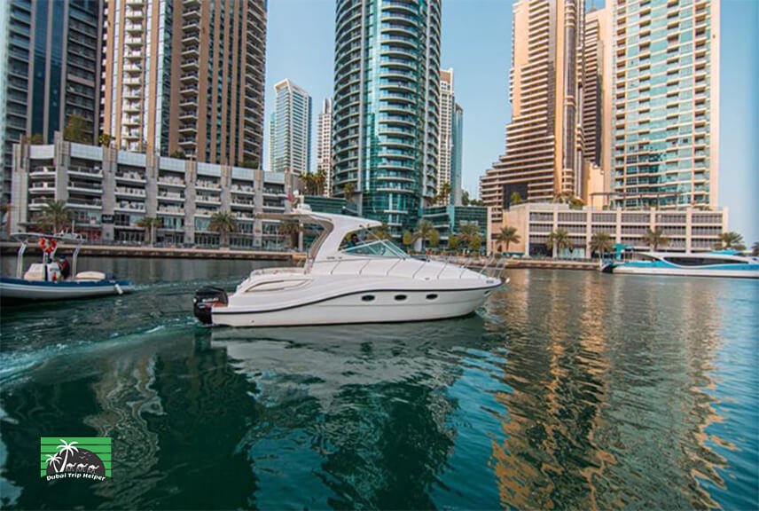 oryx 40 feet luxury yacht in Dubai Marina
