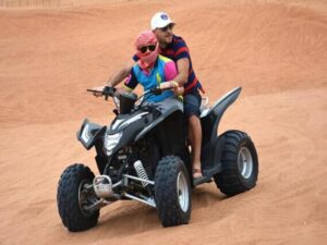 double seat quad bike desert safari dubai