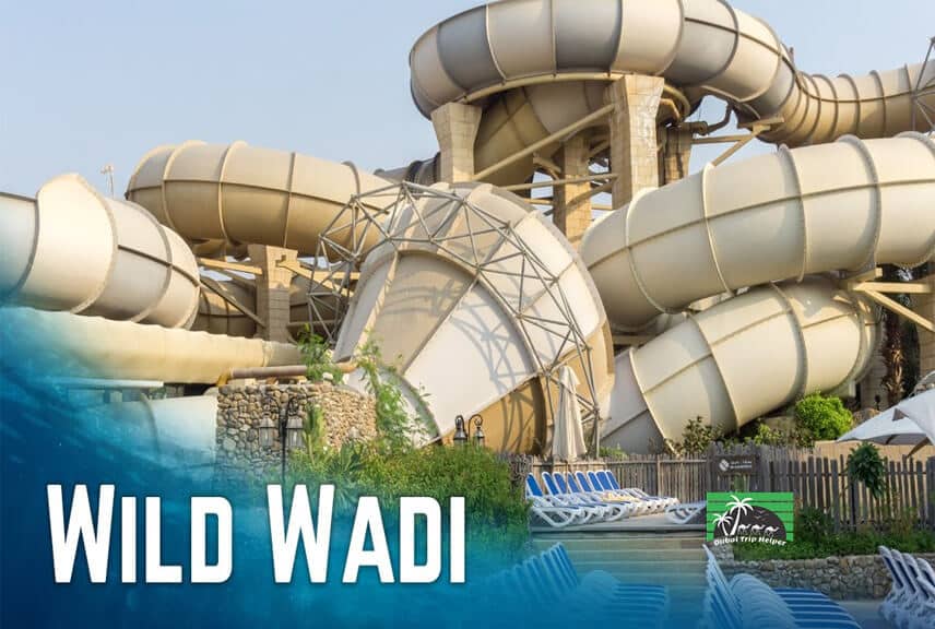 wild wadi water park closed slide in Dubai